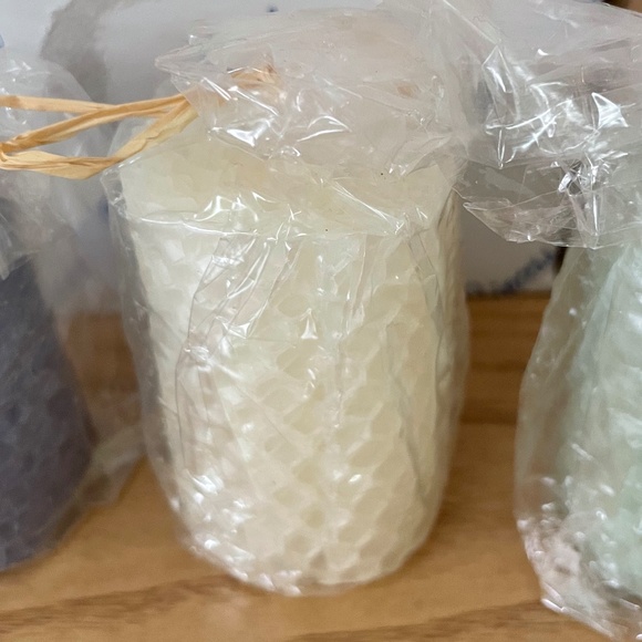 Vtg Princess House Beeswax Votive Candle Set of 6 #2111 New in Box w Paperwork - Picture 5 of 9